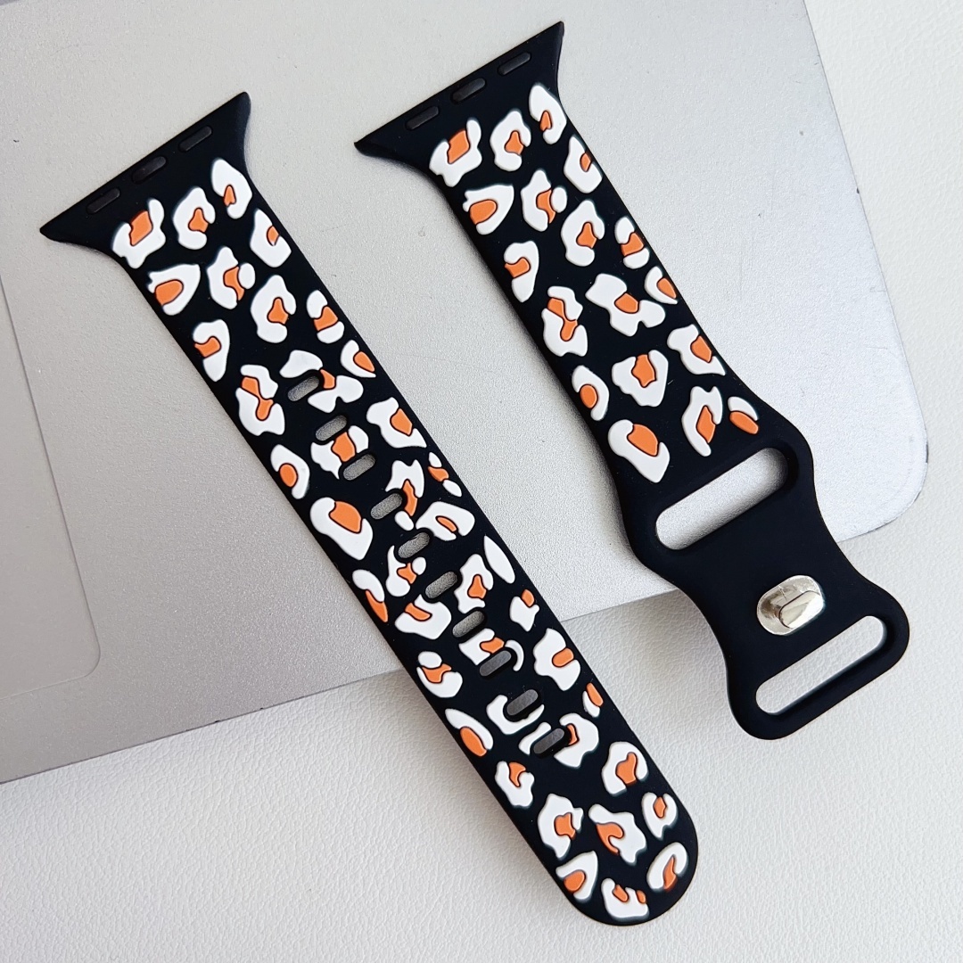 Negro + blanco naranja
