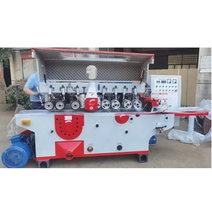 Two <strong>Function</strong> in One Machine Mulitiple Rip <strong>Saw</strong> with Double Side Planers - Product Image 3