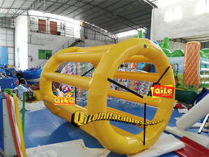 Combo de obstáculos flotantes acuáticos de verano para interiores/exteriores personalizados, inflables para playa, lago o mar, Parque Acuático Nip Slip - Product Image 5