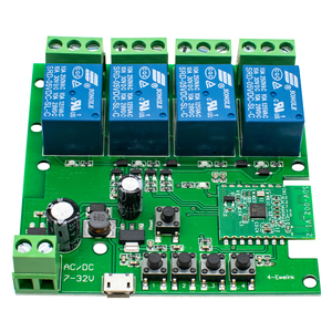 DC7-32V 4CH EwelinkリレーモジュールスマートホームワイヤレスリレーゲートウェイブリッジワイヤレスWIFIスイッチで使用 - Product Image 6