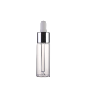 免费样品定制5毫升10毫升透明玻璃精油瓶，带圆筒滴管 - Product Image 1
