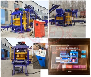 Automatico piccolo blocco pianta costruire QTJ4-25 cava per la fabbricazione di mattoni macchina blocco blocco macchina in calcestruzzo con il prezzo di fabbrica - Product Image 3