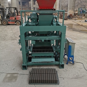 Efficient KM4-40 Semi-automatic Concrete <strong>Block</strong> Brick Making <strong>Machine</strong> Production <strong>Line</strong> Producing 400-200-200mm LWH Hollow Bricks - Product Image 5