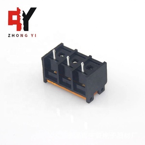 バリア端子台HB825G/HB9500G 8.25mm/9.5mmピッチ端子台大電流300V20A端子台 - Product Image 2