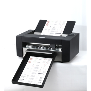 ZKSVD370เซอร์โวมอเตอร์ความเร็วสูง1600มิลลิเมตร/วินาทีเครื่องตัดสองหัวกล้อง CCD แบบเต็มตัด + A4สติกเกอร์ตัดพล็อตเตอร์สำหรับจูบกระดาษ - Product Image 1