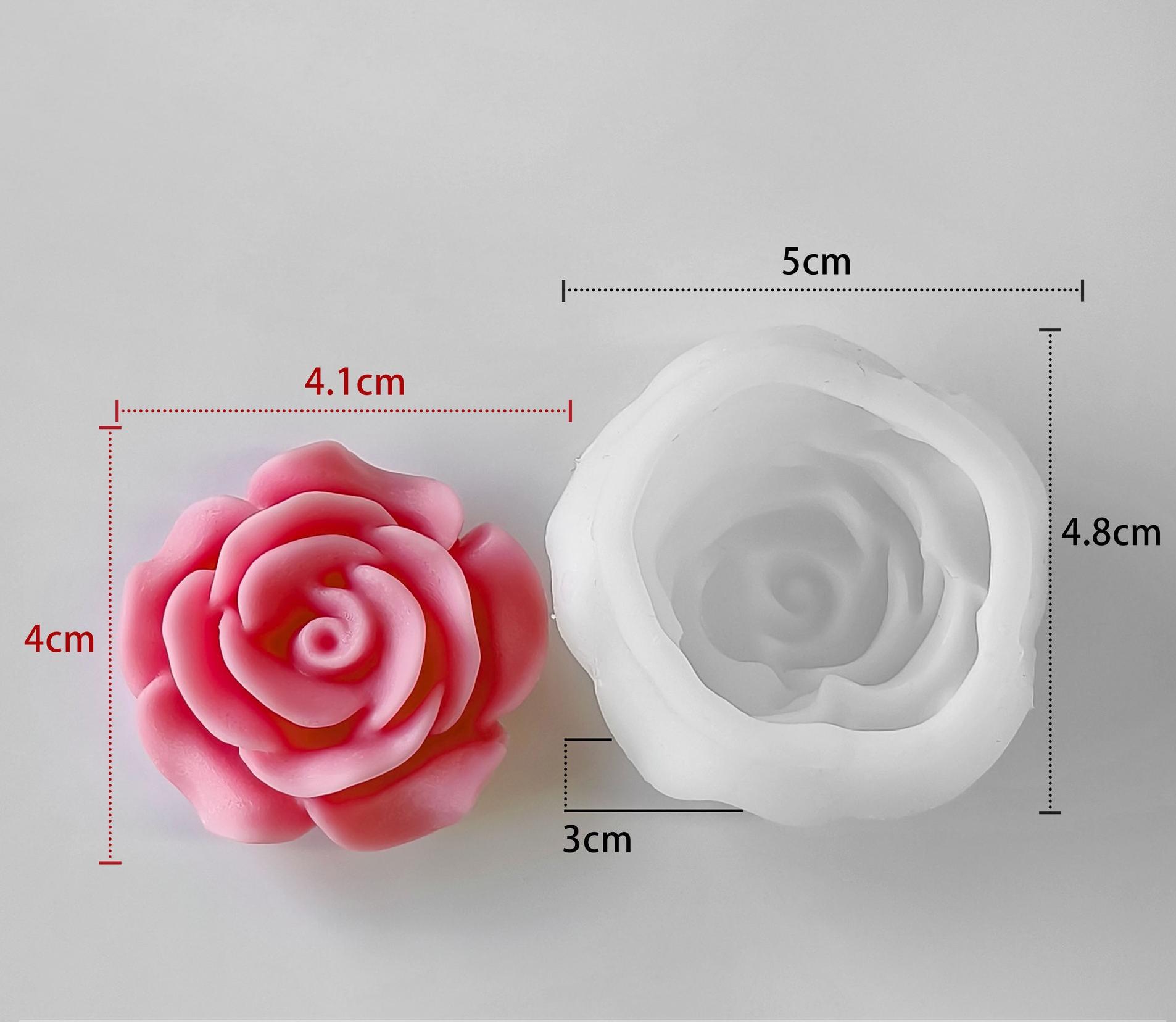 blanc (moule à fleurs de petite taille)