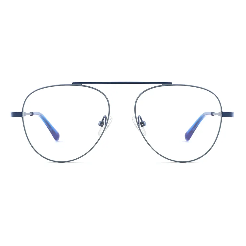 Prezzo economico occhiali da vista assortiti occhiali da vista in metallo Stock Ready Double Beam occhiali da vista occhiali da vista montature per occhiali