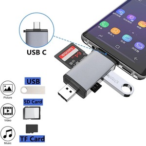 6 in 1 Kartenleser Micro USB 2.0 Typ C zu SD TF Adapter Zubehör OTG Card reader Smart Memory SD Kartenleser - Product Image 4