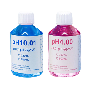 IKEME Laboratory ORP Electrodes Ph Calibration <strong>Solution</strong> <strong>4</strong>/6.68/9.18/7/10.01 <strong>Solution</strong> 250ml Buffer <strong>Solutions</strong> Ph for PH Meters - Product Image 1