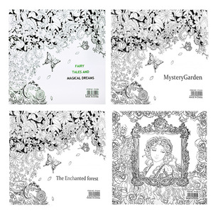 Mandalas Art Painting Drawing Childrens' Coloring Sketch <strong>Book</strong> Printing for Adult Decompression Hand-painted Coloring <strong>Book</strong>