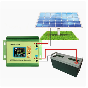 Lega di alluminio MPT-7210A MPPT del Pannello Solare Regolatore di Carica con Display LCD - Product Image 3