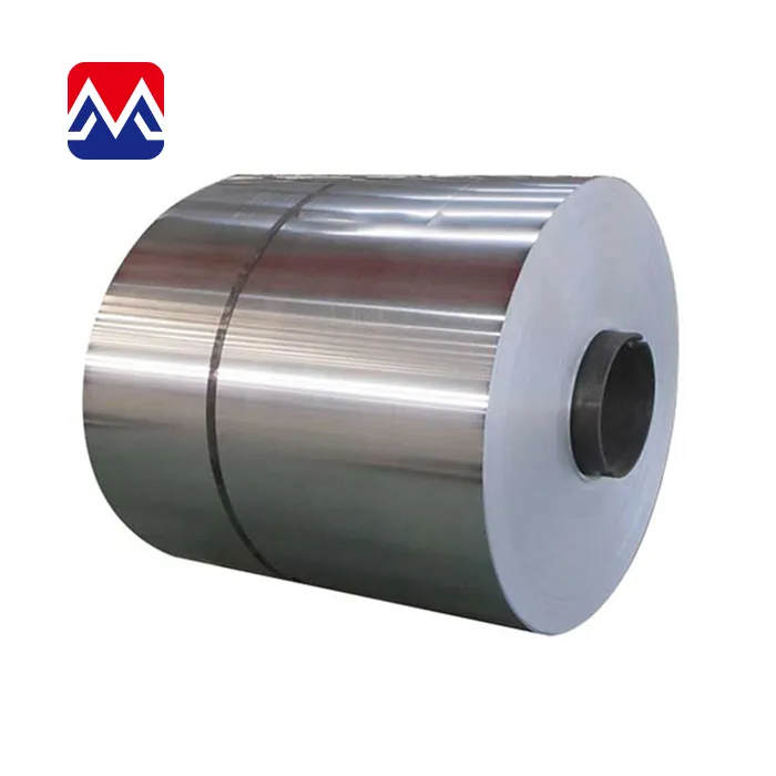 Rolo de bobina de liga de aço de liga de alumínio série 1000/3000/5000/6000/7000 de espessura 0.3-50mm para cortador de metal de alimentos