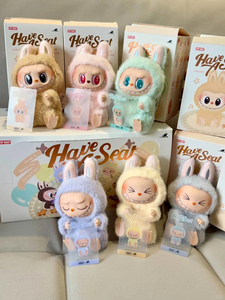 LABUBU kabarcık Mart Macaron PVC oyuncak 2nd nesil partiler için 2.0 vinil peluş kolye tahsil oyun hediye veren kör kutu - Product Image 5