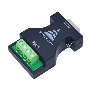 RS-232 RS232至RS-485 RS485接口串行适配器转换器全新