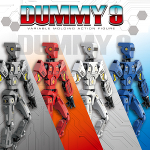 HW Hot-selling Assembled Multi-joint Movable Action Figure <strong>Model</strong> Toy 3D Printed Joint Doll No. 9 Digital Man with Sticker - Product Image 2