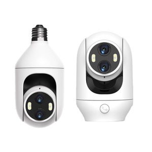 Cámara IP inteligente WiFi de 3MP, Comercio Exterior, antirrobo, estilo Mini PTZ, iluminación panorámica, Bombilla en forma de bombilla, cámara giratoria Pan - Tilt - Product Image 1