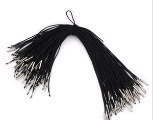 <strong>Customize</strong> <strong>Elastic</strong> Barbed Cords <strong>Elastic</strong> Loop Stretch Thread <strong>String</strong> With Metal Barbs Fastener - Product Image 3
