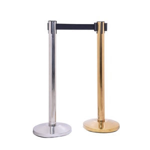 Kalabalık kontrol bariyerleri 2 metre geri çekilebilir kemer - Product Image 6