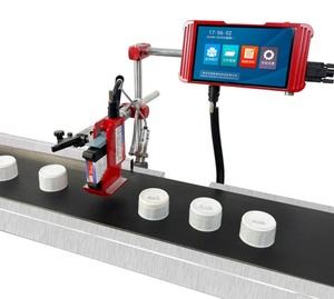 Neue elektrische automatische digitale Tintenstrahldrucker-Codier maschine für Plastik flaschen und Pappbecher Online-Verfalls datum Code-Drucker - Product Image 1