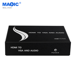 Wholesale Two Display Modes HDMI <strong>Input</strong> <strong>to</strong> <strong>Vga</strong> and 3.5mm Audio <strong>Output</strong> Adapter 1080P HDMI <strong>to</strong> <strong>Vga</strong> Audio <strong>Video</strong> Converter for PC TV