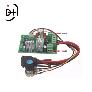 10V 12V 24V 36V PWM DC controller con inversione positiva PWM DC controller per motore a corrente continua regolatore di velocità 150W - Product Image 6