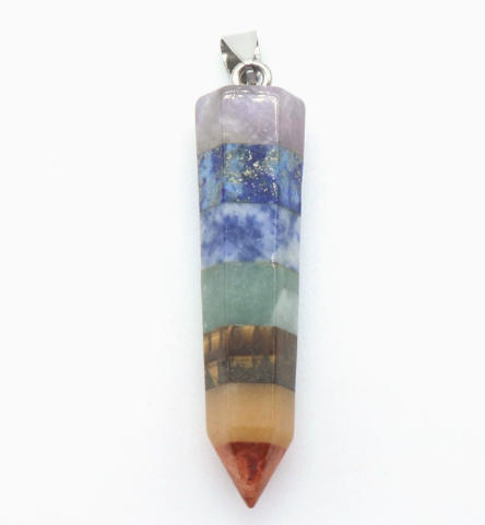 Pendentif colonne hexagonale