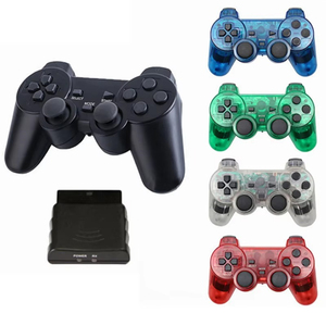 Commercio all'ingrosso della fabbrica adatto per Ps2 con vibrazione lineare Feedback Controller di gioco 2.4g senza fili Controller di gioco Joystick - Product Image 6
