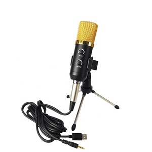 USB and 3.5mm Plug Condenser Studio Computer <strong>Microphone</strong> with ECHO Gain Knob for Phone MIC Live Streaming Recording <strong>Microphone</strong> - Product Image 5