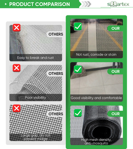 Resists <strong>Scratches</strong> Anti Mosquito Net Porch Screen Mesh Tensile Pool Patio Insect Screen Mesh Fly Tuff Screen - Product Image 5
