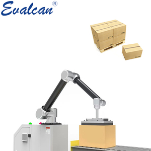 Robot paletizador automático de carga pesada, caja de cartón, paletizador apilable, máquina paletizadora robótica