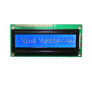 Módulo de pantalla LCD transparente 16x1 módulo LCD pequeño de 1601 caracteres de una línea LCM - Product Image 1