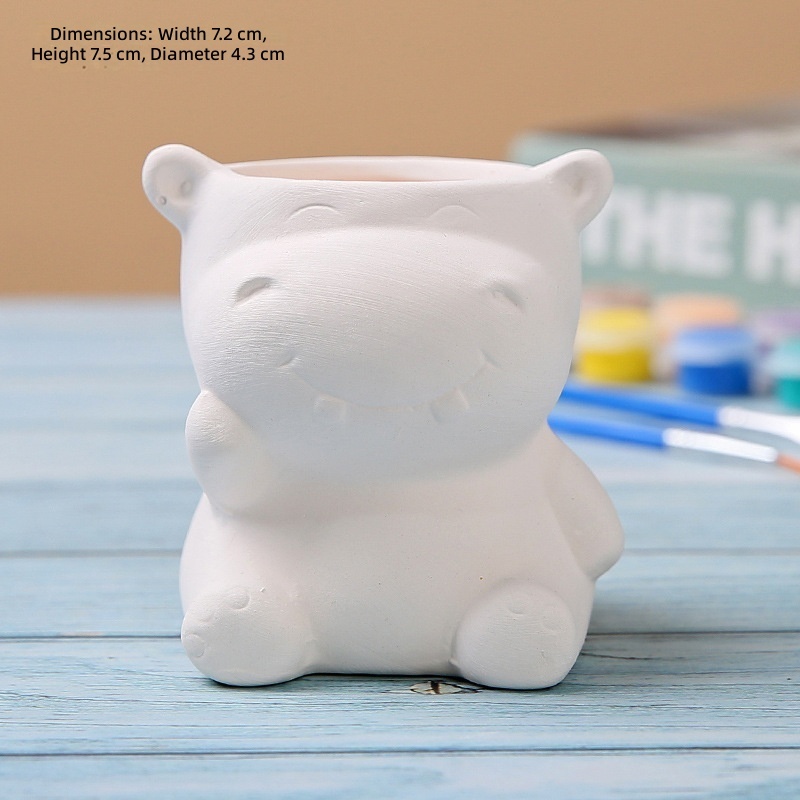 white one-hippo