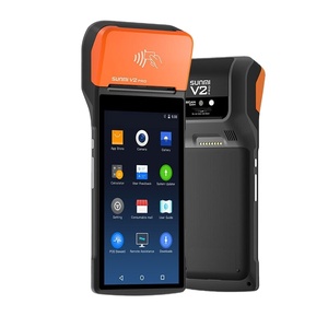 Terminal pos portátil todo en uno, escáner de código QR, android, pantalla táctil móvil, impresión de recibos - Product Image 1