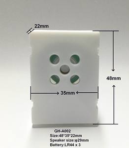 A012-programmable звук ic Датчик резонирующей коробки с внешним ключ мигающий светодиод - Product Image 3