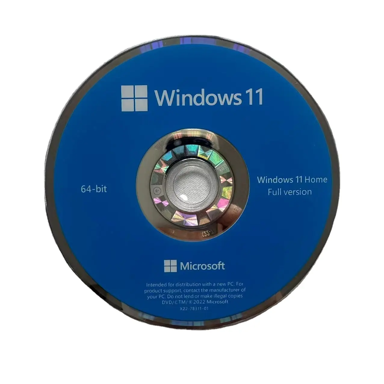Microsoft Windows 11, DVD rumah kunci paket penuh DVD 1 set = 5 buah multi-bahasa Windows 11 rumah Dsp Windows 11