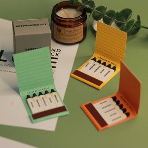 Matchbook promosyon hediyeler olarak maçlar özel kağıt kitap maç renkler İpucu özelleştirilmiş kahverengi forvet kağıt ince Matchbook - Product Image 1