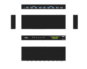 Ingeniero de calidad CCTV 450MHz RS232 control 1080P 4x4 matriz LED control VGA - Product Image 5