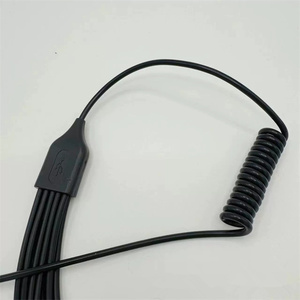 Cargador de Cable Universal Multi Pin Cable Adaptador USB Cable 10 en 1 Multifunción Retráctil Resorte Strech Return Cable USB