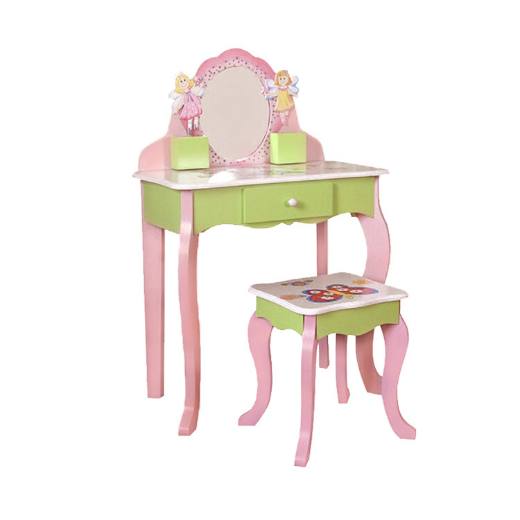 Rose et vert
