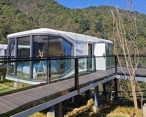 Fast-Construted Prefabricated <strong>C</strong> <strong>House</strong> Space Capsule Cabin for Hotel Use Steel Frame Container <strong>Houses</strong> for Office Bedroom Villa - Product Image 3