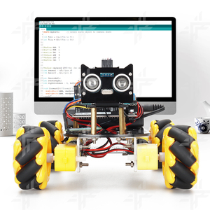 Tscin buny Mecanum Wheel Smart Car Kit 4WD Roboters tarter DIY Kit für Arduino Education Maker Boards Robot Kit - Product Image 1