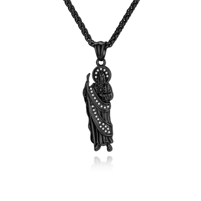 Black Single Pendant