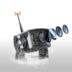 Monitor inalámbrico de 7 pulgadas con visión nocturna, grabadora de respaldo inverso, sistema de cámara de camión de 2,4g con función de pantalla dividida - Product Image 1