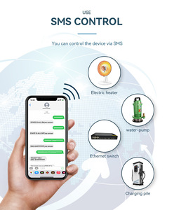 DL1-WLTE-T 4G 30A GSM 1通道LTE温度传感器2继电器控制器开关断电报警sim卡短信呼叫遥控器 - Product Image 3