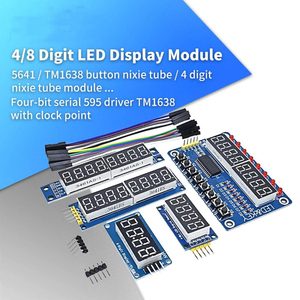 TM1638 Module <strong>TM1637</strong> 4 Key Display For AVR MAX7219 Digital LED Tube 8-Bit 74HC595 - Product Image 1