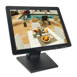 Monitor táctil POS multilingüe 15,6 17 19 "táctil capacitiva con entradas duales USB + VGA para mostrador de autopago de supermercado - Product Image 1