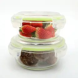 ECO-friendly cookwaresets storage box microwavable food containers with lids