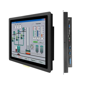 J4125 Win10 Android OS ordenador integrado IP65 impermeable táctil capacitiva industrial sin ventilador todo en un Panel PC quiosco - Product Image 1