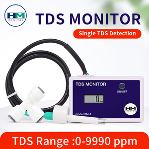 <strong>HM</strong> Digital SM-1 Single Inline TDS Monitor Tee Interface Water Quality Detector 0-9990ppm TDS <strong>Tester</strong> With Probe - Product Image 6