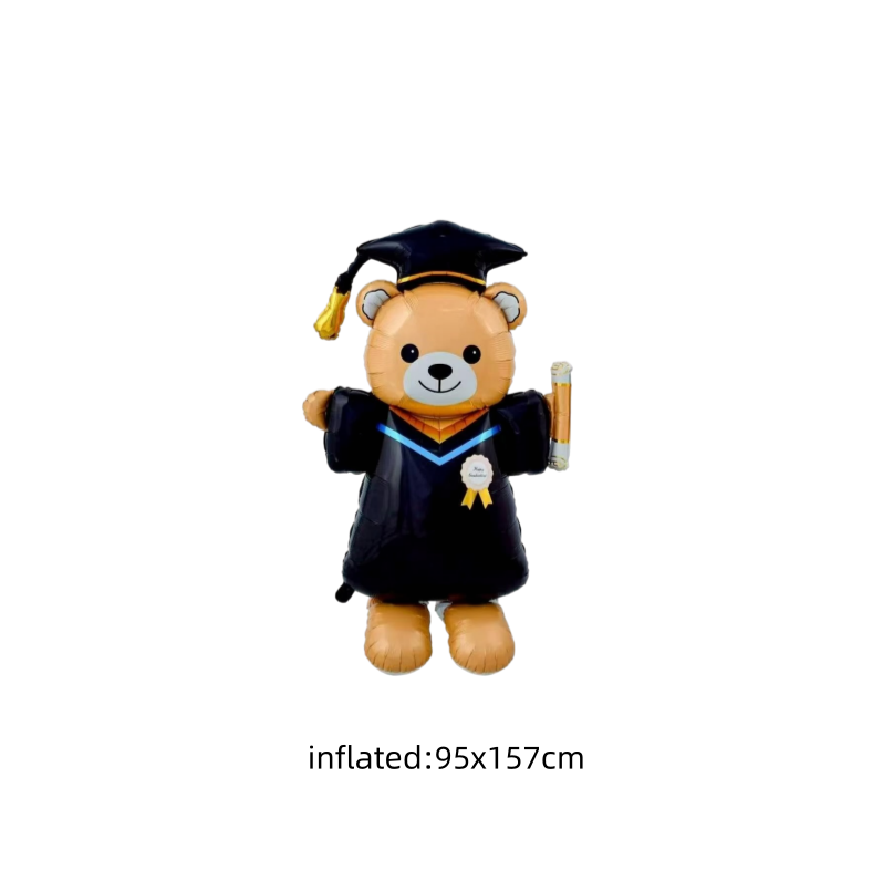 Standing Graduated Bear Balloon